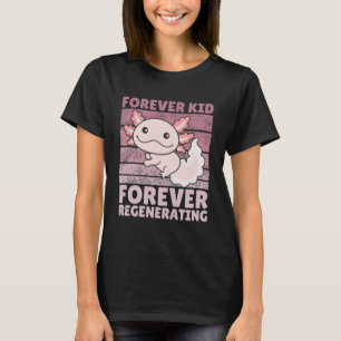 T-shirt Enfant toujours régénérant Cute Axolotl Pull