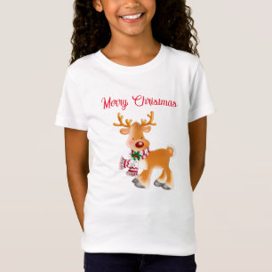 T-shirt enfant vacances Rudolph