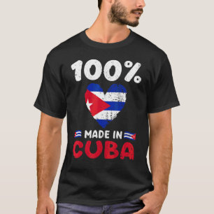 T-shirt Enfants 100% Fabriqué À Cuba Funny Boys Girls Cub