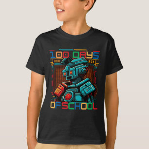 T-shirt Enfants 100 Jour de l'école Gamer Garçon Garçon Ga