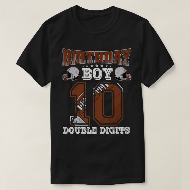 T-shirt Enfants 10 ans Cadeaux 10e anniversaire garçons Fo (Design devant)