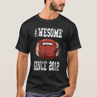 T-shirt Enfants 10e anniversaire Football Joueur 10 ans 1
