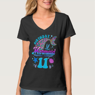 T-shirt Enfants 11e anniversaire Mermaid 11 ans thème part