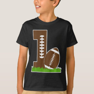 T-shirt Enfants 1er Anniversaire Fête Football Garçon Un A