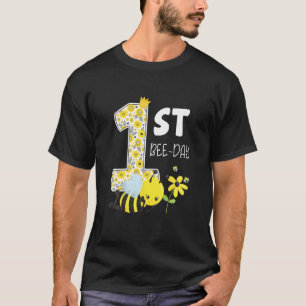 T-shirt Enfants 1er Anniversaire Fille Abee Thème Annivers