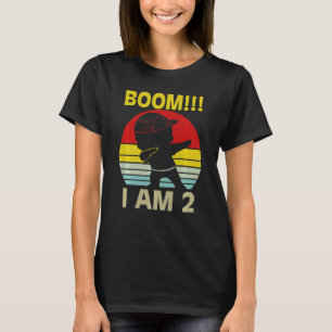 T-shirt Enfants 2 Anniversaire Garçon 2 Anniversaire 2ème 