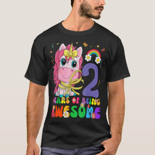 T-shirt Enfants 2 ans Cadeaux 2e anniversaire fille prince