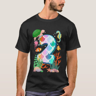 T-shirt Enfants 2e anniversaire Poisson Tetra Aquarium Sou