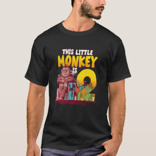 T-shirt Enfants 2e anniversaire singe Safari Ce Petit Sing