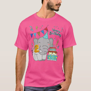 T-shirt Enfants 2ème Joyeux Anniversaire Design Costume El