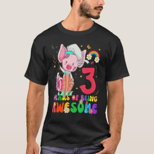 T-shirt Enfants 3 ans 3e anniversaire Garçons Filles Fille