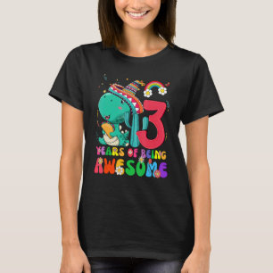 T-shirt Enfants 3 Ans Garçons Filles Cute Dinosaur 3e Bir