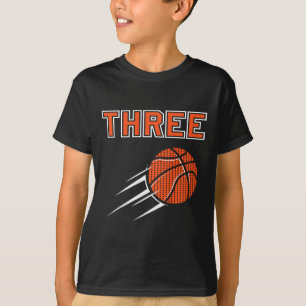 T-shirt Enfants 3e anniversaire de la partie de basket Jer