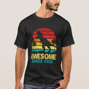 T-shirt Enfants 3e anniversaire garçon Dinosaur 3 ans fill