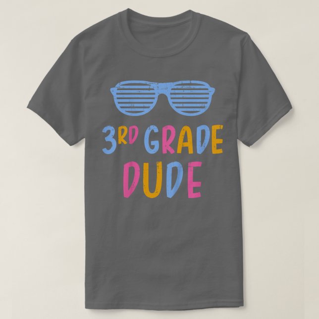 T-shirt Enfants 3e classe mec 3e enseignant élève retour à (Design devant)