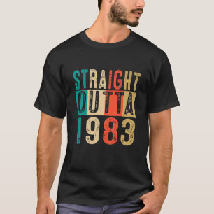 T-shirt Enfants 40e anniversaire Cadeau direct Outta 1983