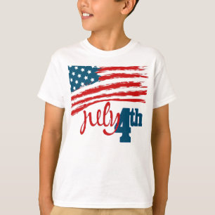 T-shirt Enfants 4 juillet