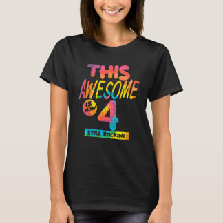 T-shirt Enfants 4e anniversaire Ce merveilleux est mainten