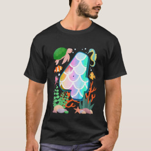 T-shirt Enfants 4e anniversaire Poisson Tetra Aquarium Sou