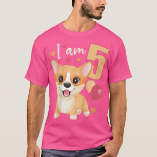 T-shirt Enfants 5 ans 5 ans tenue d'anniversaire Garçon fi