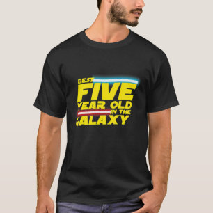 T-shirt Enfants 5 Ans 5E Anniversaire Fête Meilleur Dans L
