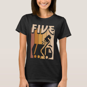 T-shirt Enfants 5 ans Garbage Truck Anniversaire Garçon Fi