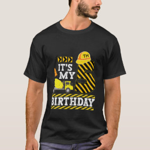 T-shirt Enfants 5 ans Garçon C'est mon Construc de 5ème an