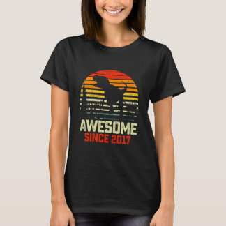 T-shirt Enfants 5 ans Garçon fille 5 Anniversaire Dinosaur