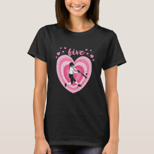 T-shirt Enfants 5 ans mignonne Baseball Anniversaire fille