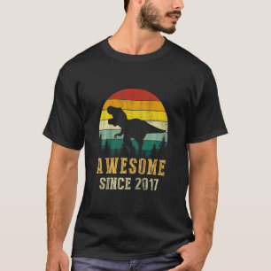 T-shirt Enfants 5Anniversaire Dinosaure 5 Anniversaire Sin