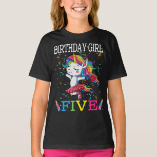 T-shirt Enfants 5e anniversaire Unicorn tenue, 5e annivers