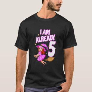 T-shirt Enfants 5E Cadeau Fille Anniversaire - Je Suis Déj