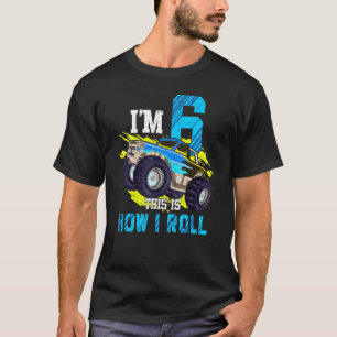 T-shirt Enfants 6 ans 6 ans 6 ans Monstre Garçon T