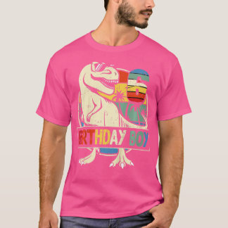 T-shirt Enfants 6e anniversaire garçon Dino Rex Dinosaur g