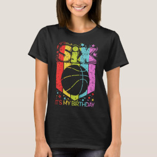 T-shirt Enfants 6e anniversaire garçon fille six 6 ans Ske