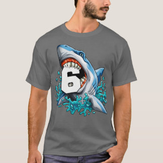 T-shirt Enfants 6e anniversaire Garçons Funny 6 ans Annive