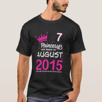 Enfants 7 Anniversaire Les princesses roses sont n