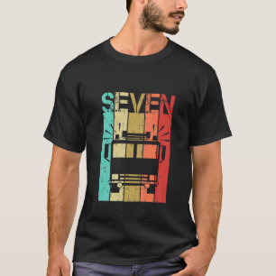 T-shirt Enfants 7 Ans Camion Feu Anniversaire Septième 7E