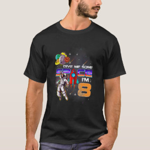 T-shirt Enfants 8 ans Espace extra-atmosphérique Anniversa