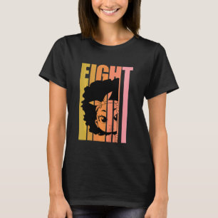 T-shirt Enfants 8 Aujourd'hui Black Girl Queen Retro 8e Af
