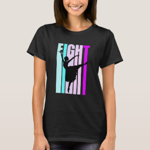 T-shirt Enfants 8ème Danse Anniversaire Pour Filles Elégan