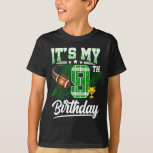 T-shirt Enfants 9 ans C'est mon 9ème anniversaire Thème Fo