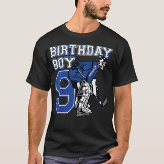 T-shirt Enfants 9 ans Hockey sur glace gardien de but thèm