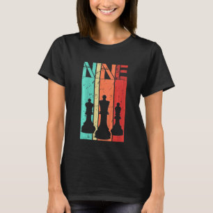T-shirt Enfants 9 ans Joueur d'échecs Anniversaire Garçon