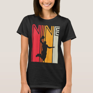 T-shirt Enfants 9e anniversaire Bysketbyll Amour 9 ans Ret