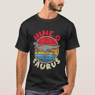 T-shirt Enfants 9E Anniversaire Neuf O Saurus I Velocirapt