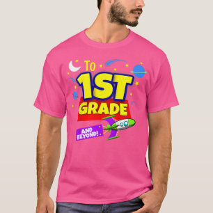 T-shirt Enfants À Infinité Et Au-Delà Retour À L'École Pre