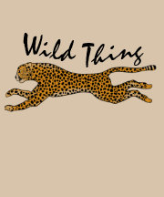 Enfants Amusants Chose sauvage Cheetah Jungle Chat