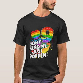 T-shirt Enfants amusants Ne m'en souciez pas Juste Poppin'