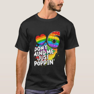 T-shirt Enfants amusants Ne m'en souciez pas Juste Poppin'